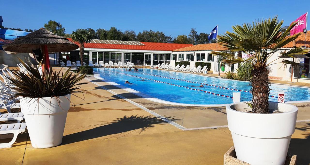 Mobilhome 2Ch Climatise-Terrasse Fermee-4 Velos-Camping 4 Etoiles Les Charmettes Ле-Мат Екстер'єр фото