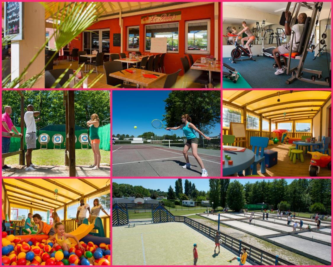 Mobilhome 2Ch Climatise-Terrasse Fermee-4 Velos-Camping 4 Etoiles Les Charmettes Ле-Мат Екстер'єр фото