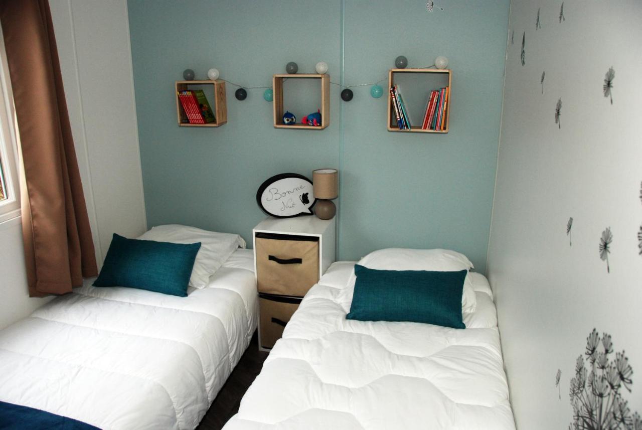 Mobilhome 2Ch Climatise-Terrasse Fermee-4 Velos-Camping 4 Etoiles Les Charmettes Ле-Мат Екстер'єр фото