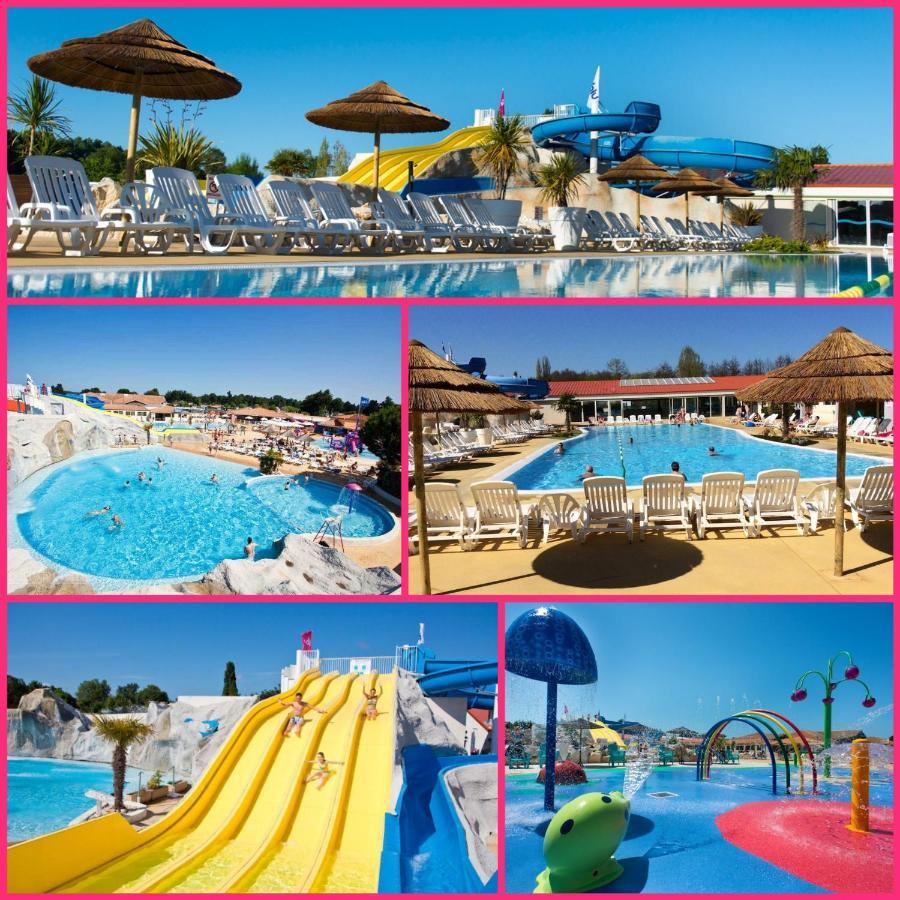 Mobilhome 2Ch Climatise-Terrasse Fermee-4 Velos-Camping 4 Etoiles Les Charmettes Ле-Мат Екстер'єр фото