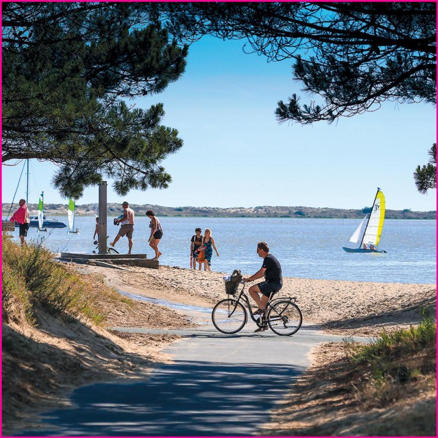 Mobilhome 2Ch Climatise-Terrasse Fermee-4 Velos-Camping 4 Etoiles Les Charmettes Ле-Мат Екстер'єр фото