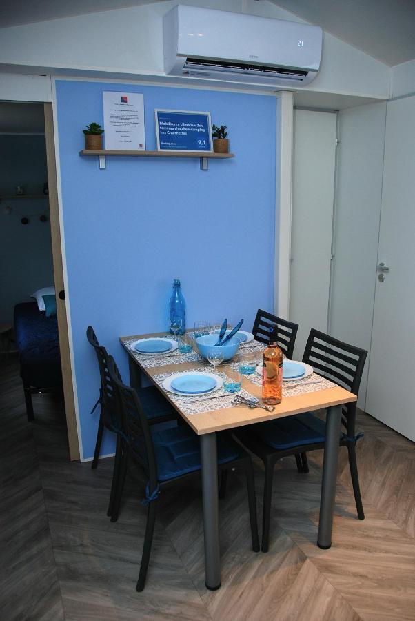 Mobilhome 2Ch Climatise-Terrasse Fermee-4 Velos-Camping 4 Etoiles Les Charmettes Ле-Мат Екстер'єр фото