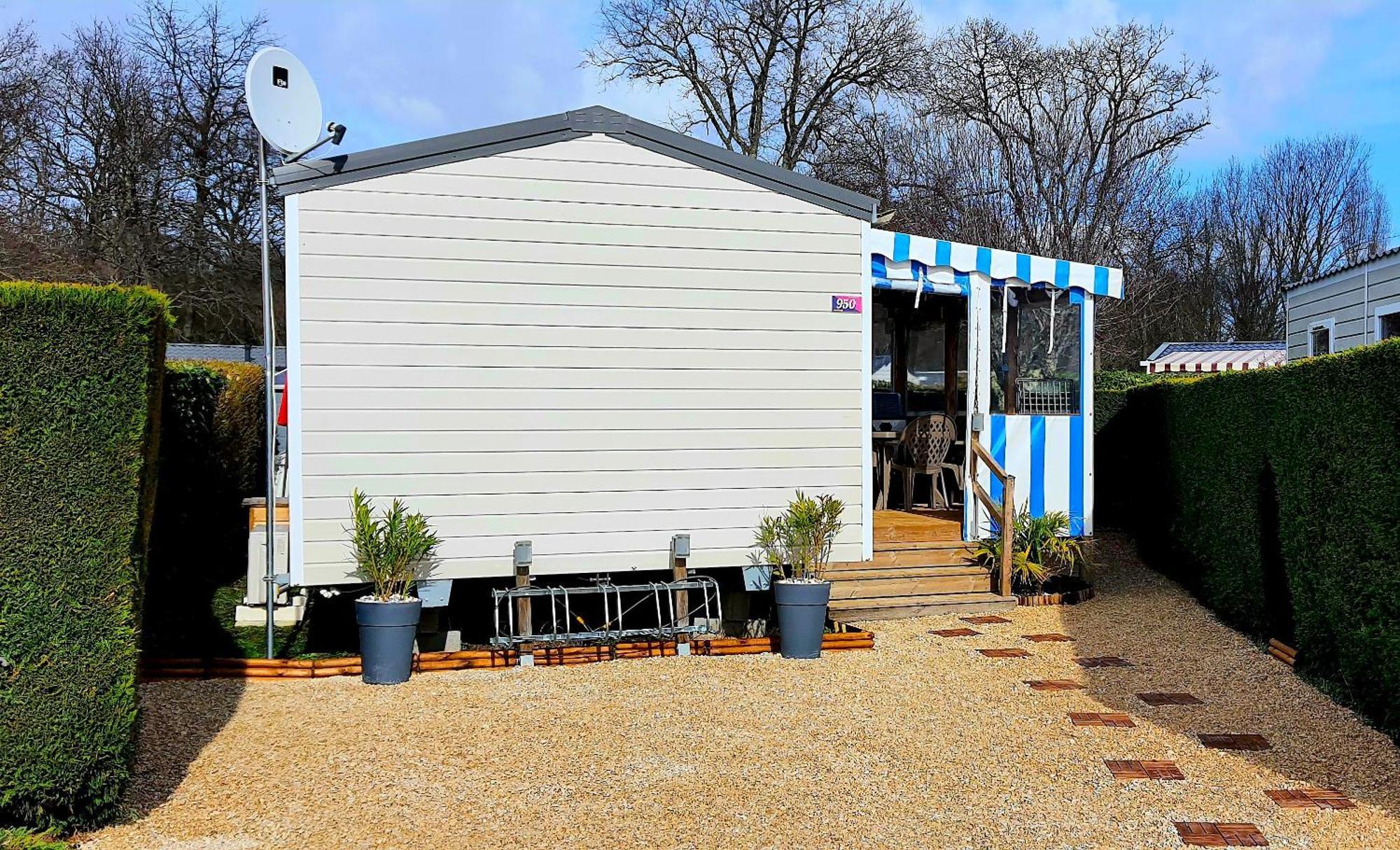 Mobilhome 2Ch Climatise-Terrasse Fermee-4 Velos-Camping 4 Etoiles Les Charmettes Ле-Мат Екстер'єр фото