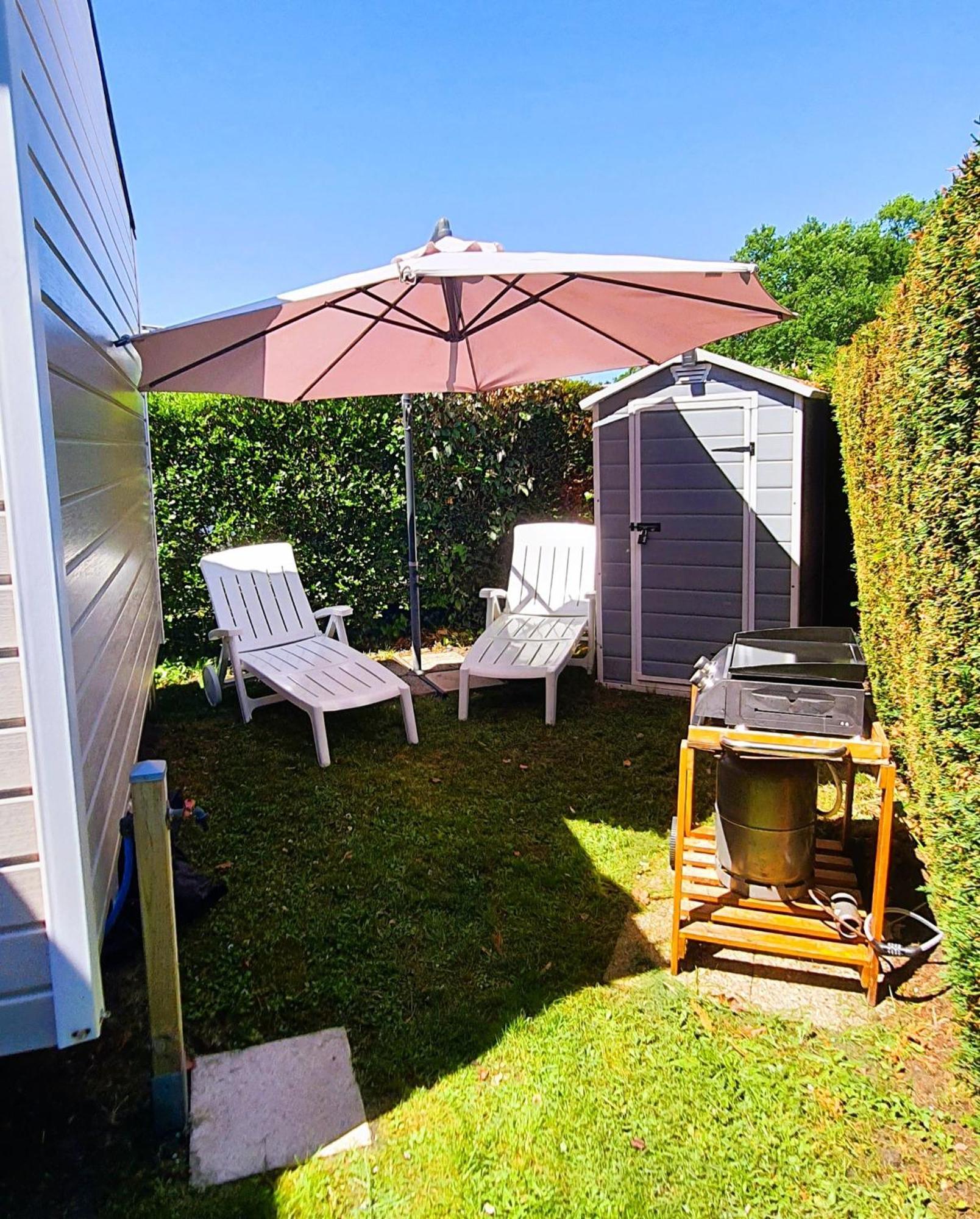 Mobilhome 2Ch Climatise-Terrasse Fermee-4 Velos-Camping 4 Etoiles Les Charmettes Ле-Мат Екстер'єр фото