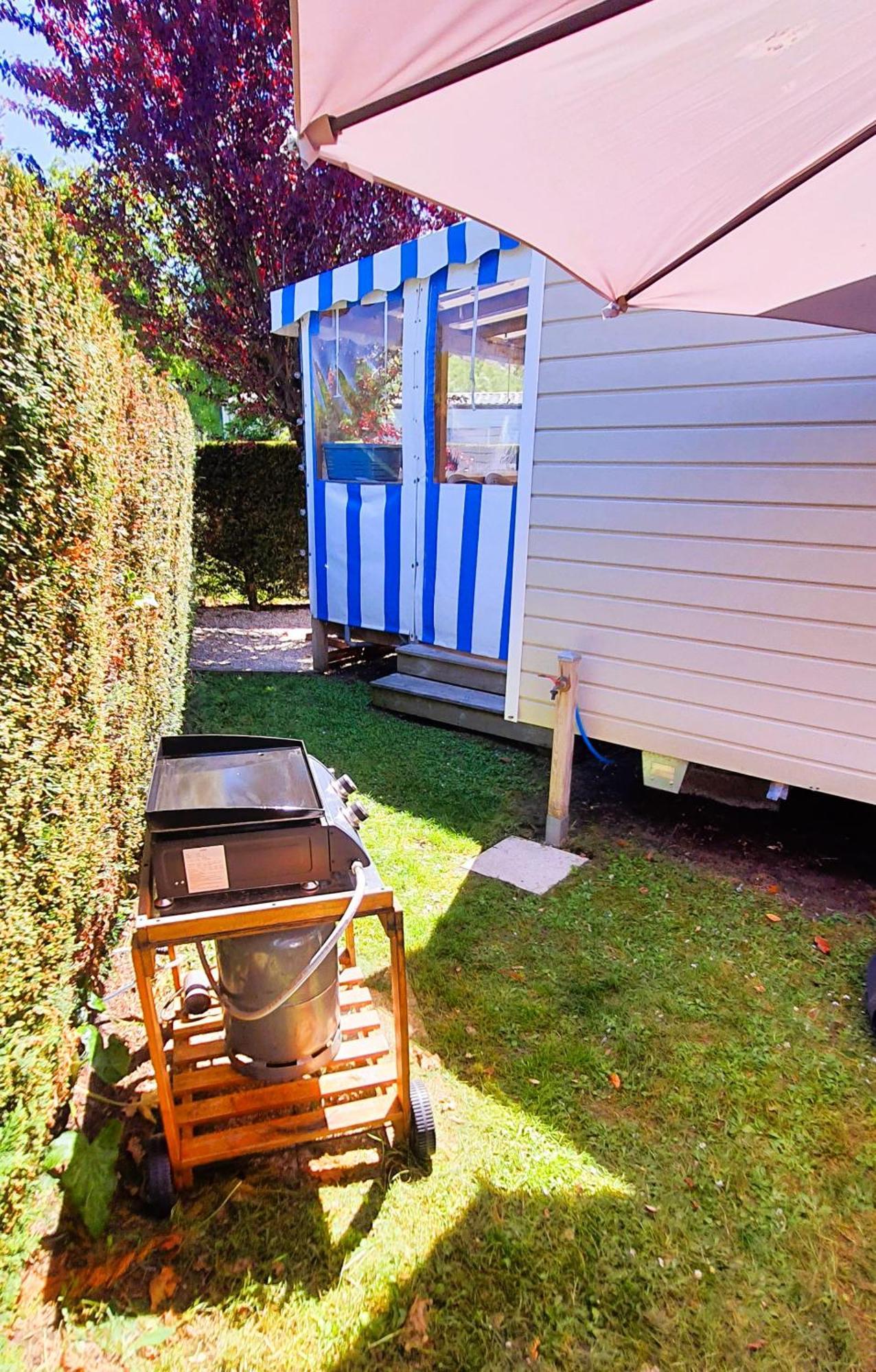 Mobilhome 2Ch Climatise-Terrasse Fermee-4 Velos-Camping 4 Etoiles Les Charmettes Ле-Мат Екстер'єр фото